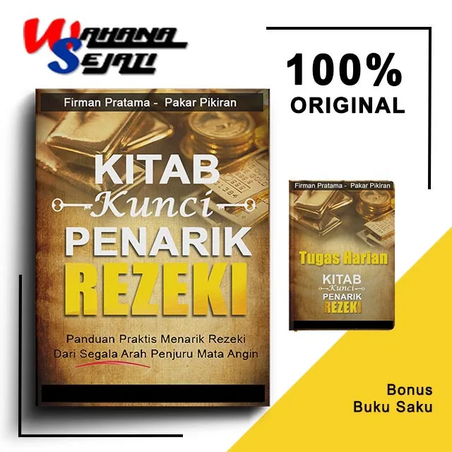 Sampul buku Kitab Kunci Penarik Rezeki